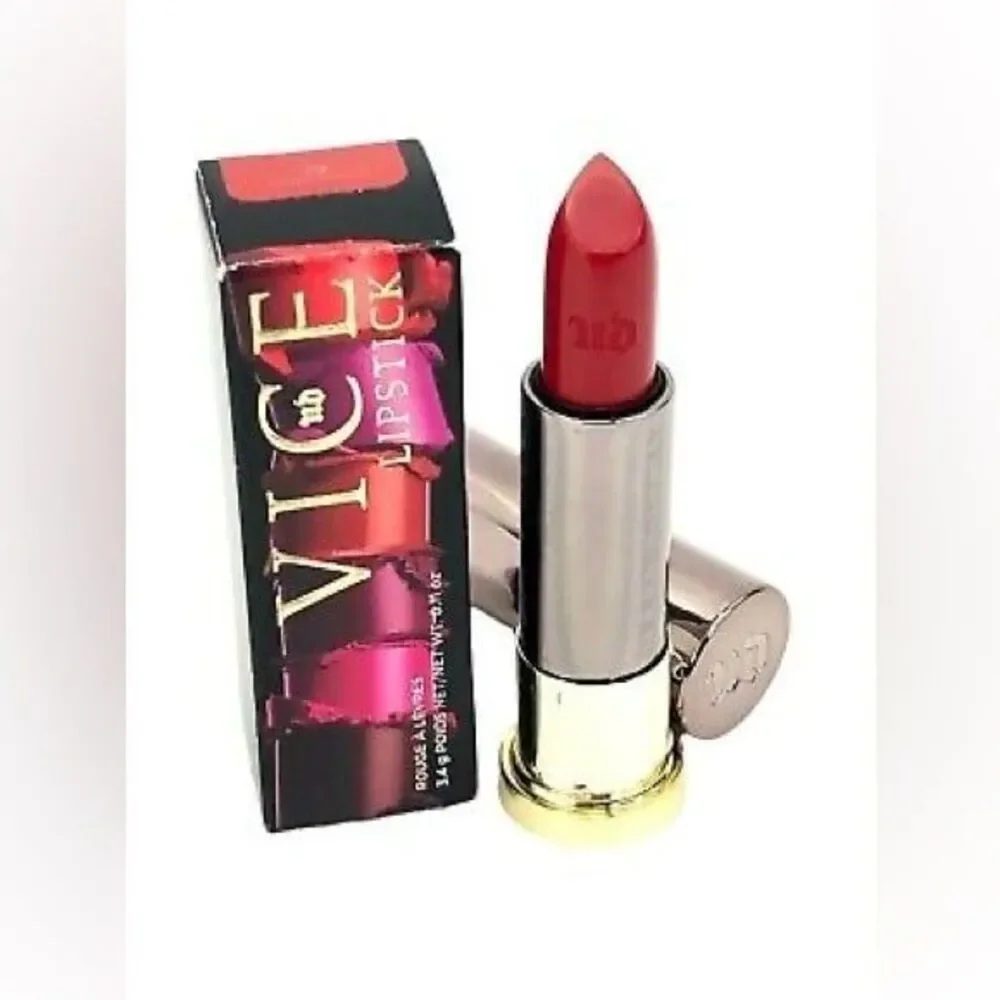 Urban Decay Mega Matte Vice Lipstick 714 Red NIB original formula